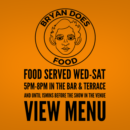 Bryan does food advert and link to their menu.