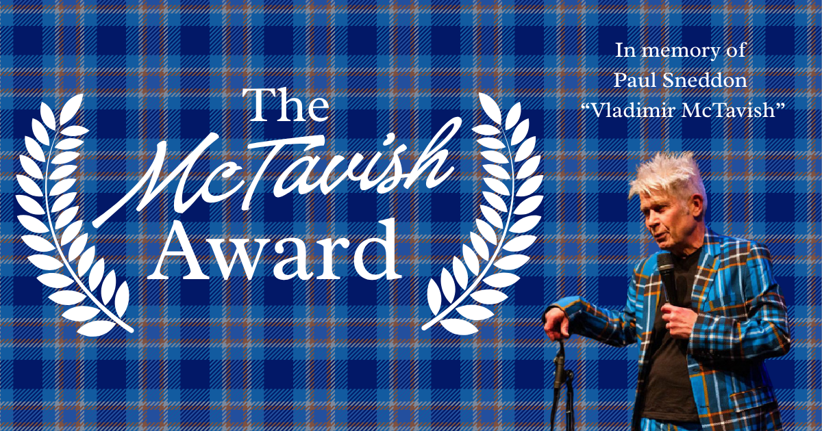 The McTavish Award in memory of Paul Sneddon, Vladimir McTavish